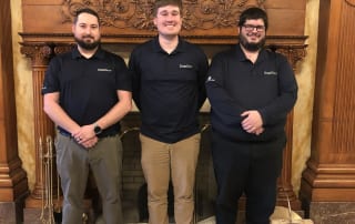 Group of 3 DataServ employees